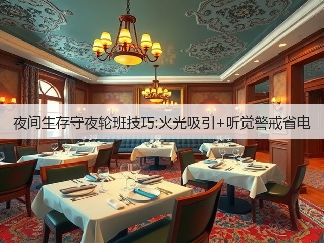 夜间生存守夜轮班技巧:火光吸引+听觉警戒省电(图2)