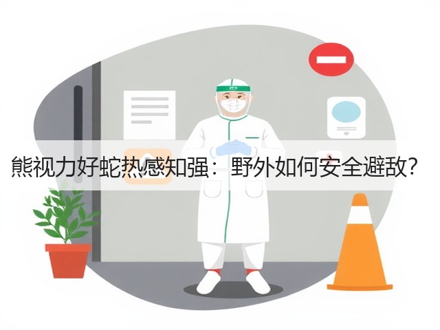 熊视力好蛇热感知强：野外如何安全避敌？(图3)