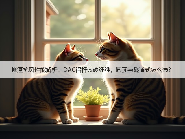 帐篷抗风性能解析：DAC铝杆vs碳纤维，圆顶与隧道式怎么选？(图3)