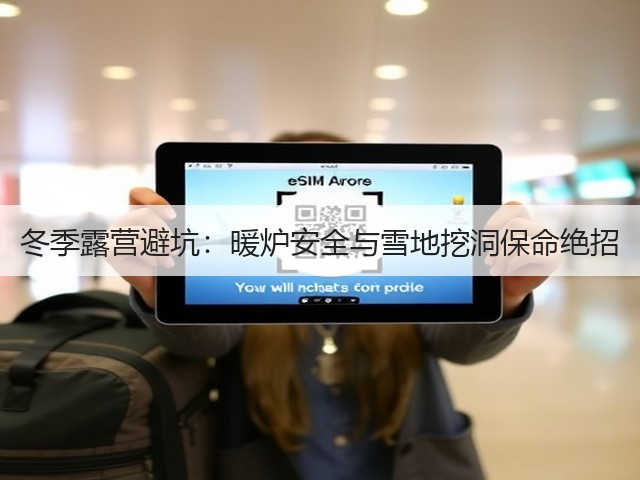 冬季露营避坑：暖炉安全与雪地挖洞保命绝招(图6)