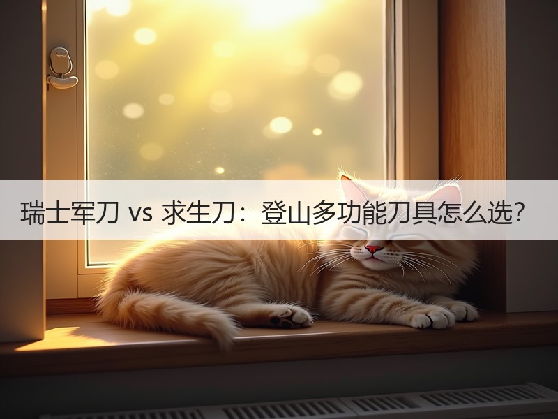 瑞士军刀 vs 求生刀：登山多功能刀具怎么选？
