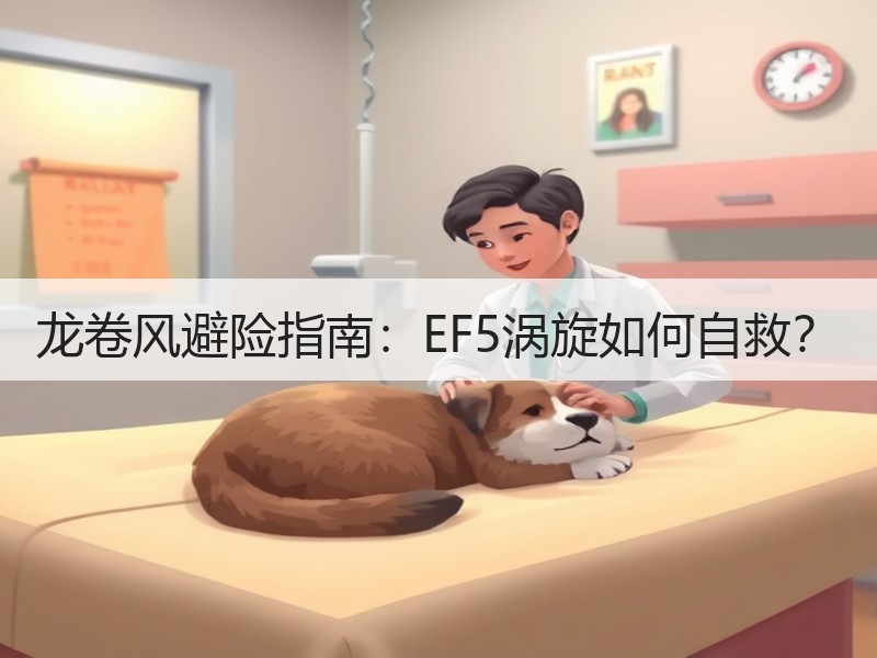龙卷风避险指南：EF5涡旋如何自救？