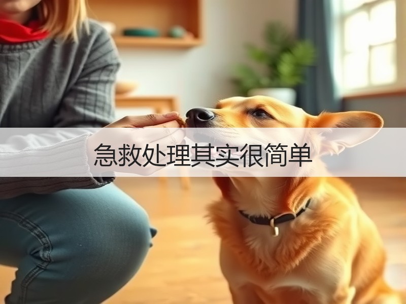 急救处理其实很简单