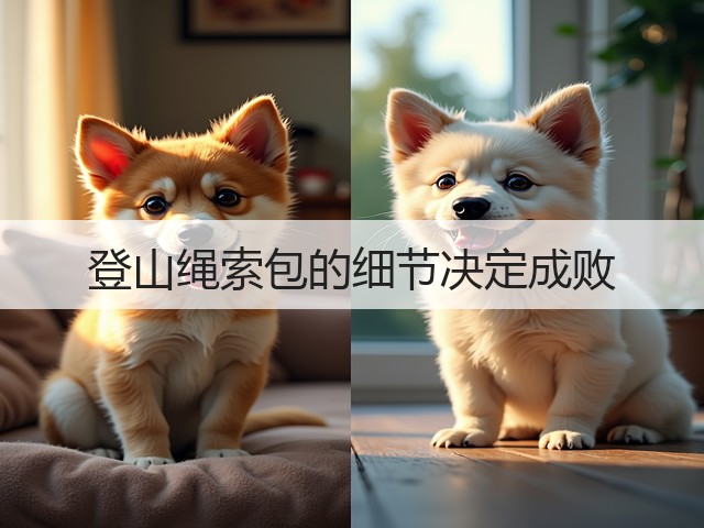 登山绳索包的细节决定成败(图1)