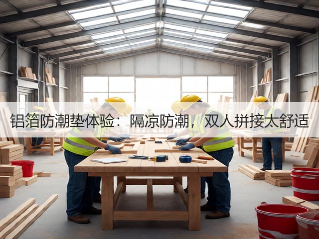 铝箔防潮垫体验：隔凉防潮，双人拼接太舒适(图2)