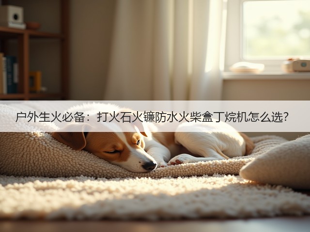 户外生火必备：打火石火镰防水火柴盒丁烷机怎么选？(图2)