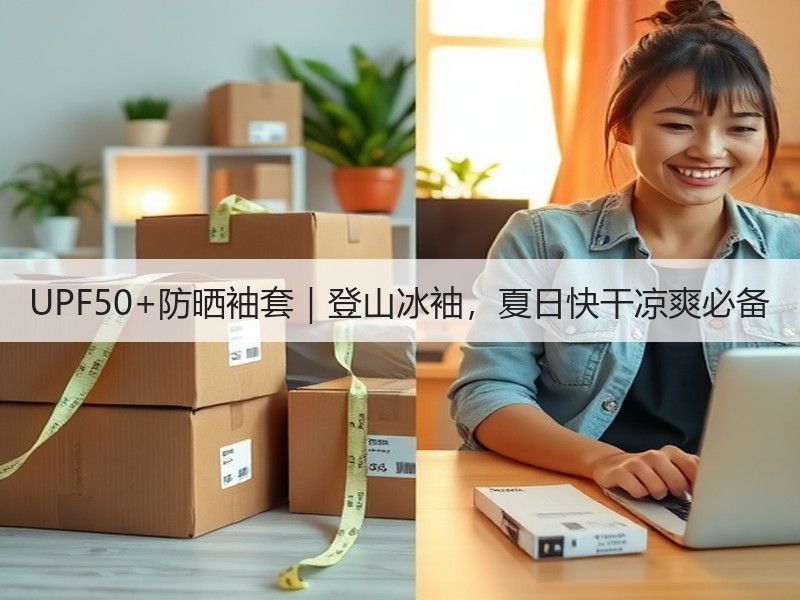 UPF50+防晒袖套｜登山冰袖，夏日快干凉爽必备