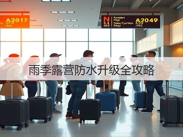 雨季露营防水升级全攻略(图1)