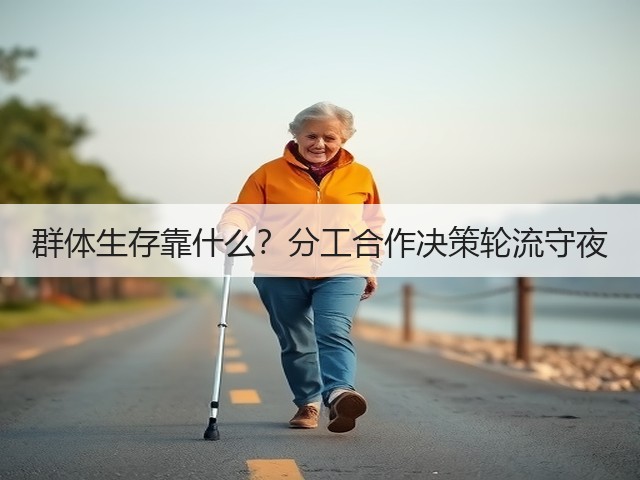 群体生存靠什么？分工合作决策轮流守夜(图3)