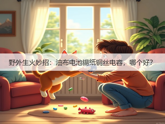 野外生火妙招：油布电池锡纸铜丝电容，哪个好？(图1)