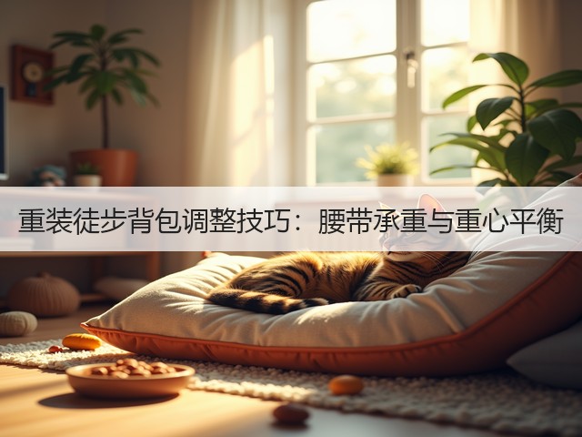 重装徒步背包调整技巧:腰带承重与重心平衡(图3) 重装徒步背包调整技巧:腰带承重与重心平衡(图3)