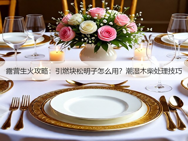 露营生火攻略：引燃块松明子怎么用？潮湿木柴处理技巧(图1)