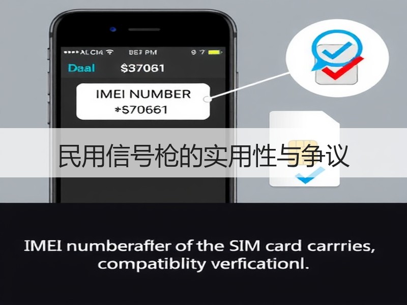 民用信号枪的实用性与争议