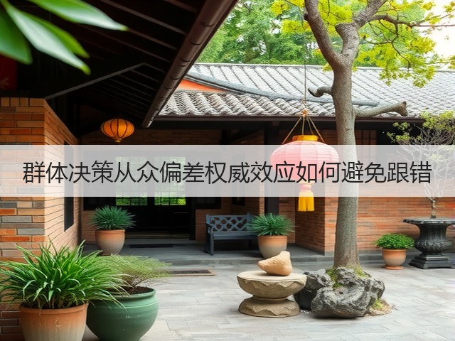 群体决策从众偏差权威效应如何避免跟错(图3)