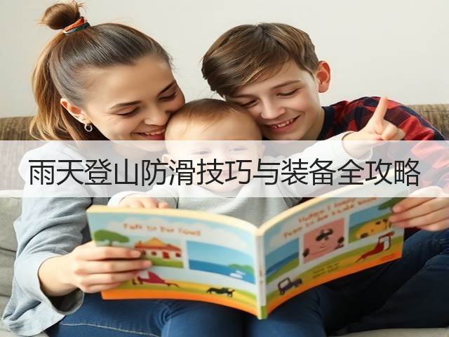 雨天登山防滑技巧与装备全攻略(图3)