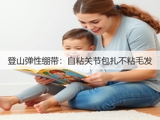 登山弹性绷带：自粘关节包扎不粘毛发(图2)