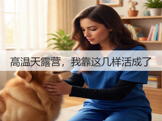 高温天露营，我靠这几样活成了(图1)