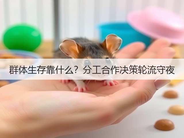 群体生存靠什么？分工合作决策轮流守夜(图2)