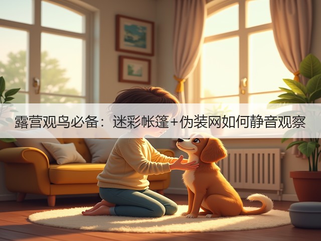 露营观鸟必备：迷彩帐篷+伪装网如何静音观察(图5)
