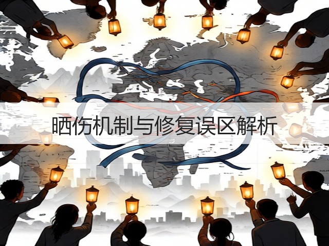 晒伤机制与修复误区解析(图1) 晒伤机制与修复误区解析(图1)