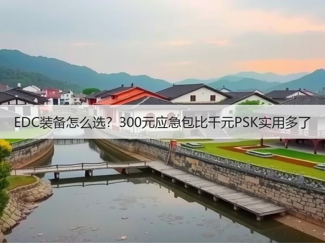 EDC装备怎么选?300元应急包比千元PSK实用多了(图2) EDC装备怎么选?300元应急包比千元PSK实用多了(图2)