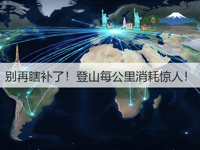 别再瞎补了！登山每公里消耗惊人！(图2)