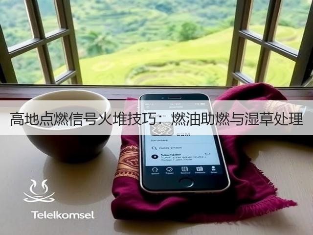 高地点燃信号火堆技巧：燃油助燃与湿草处理(图3)