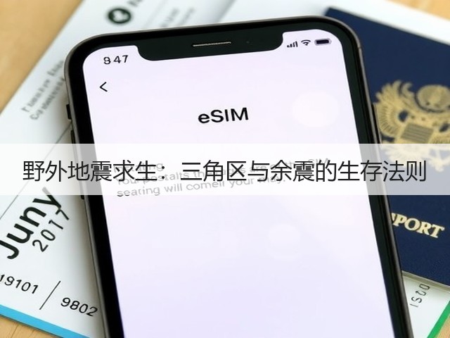 野外地震求生：三角区与余震的生存法则(图2)