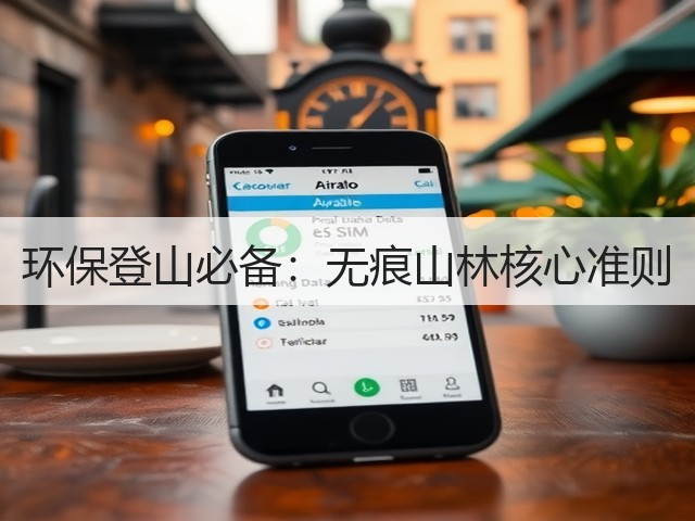 环保登山必备：无痕山林核心准则(图1)