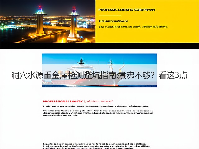 洞穴水源重金属检测避坑指南:煮沸不够？看这3点(图3)