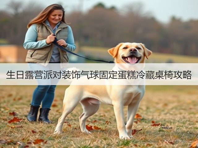 生日露营派对装饰气球固定蛋糕冷藏桌椅攻略(图3)