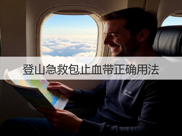 登山急救包止血带正确用法(图3)