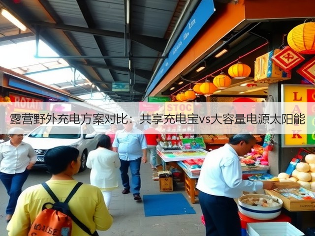 露营野外充电方案对比：共享充电宝vs大容量电源太阳能(图1)