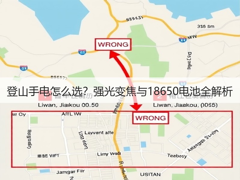 登山手电怎么选？强光变焦与18650电池全解析