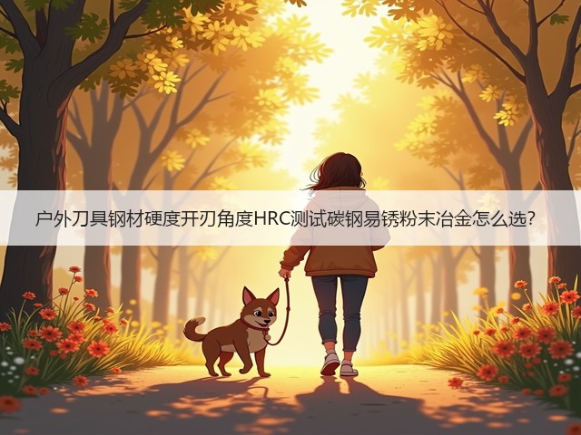 户外刀具钢材硬度开刃角度HRC测试碳钢易锈粉末冶金怎么选？(图1)