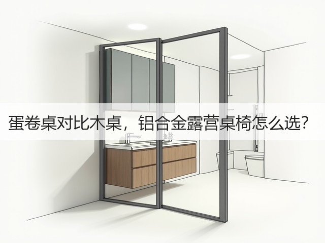 蛋卷桌对比木桌，铝合金露营桌椅怎么选？(图2)