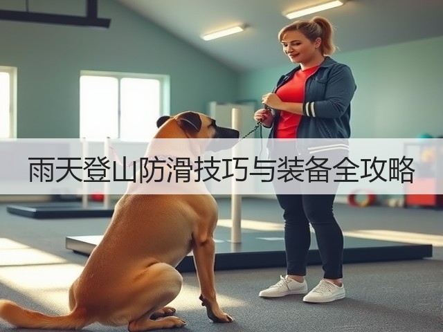 雨天登山防滑技巧与装备全攻略(图1)