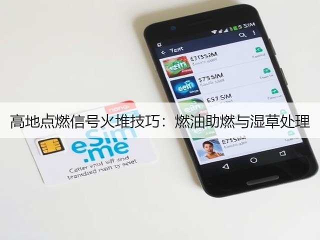 高地点燃信号火堆技巧：燃油助燃与湿草处理(图1)
