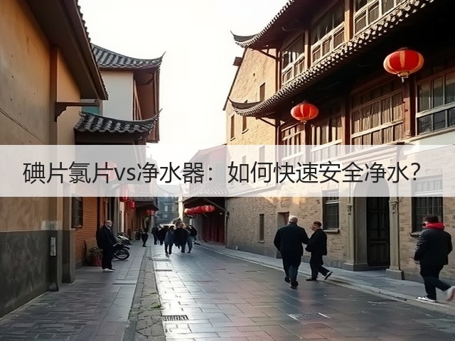 碘片氯片vs净水器：如何快速安全净水？(图1)