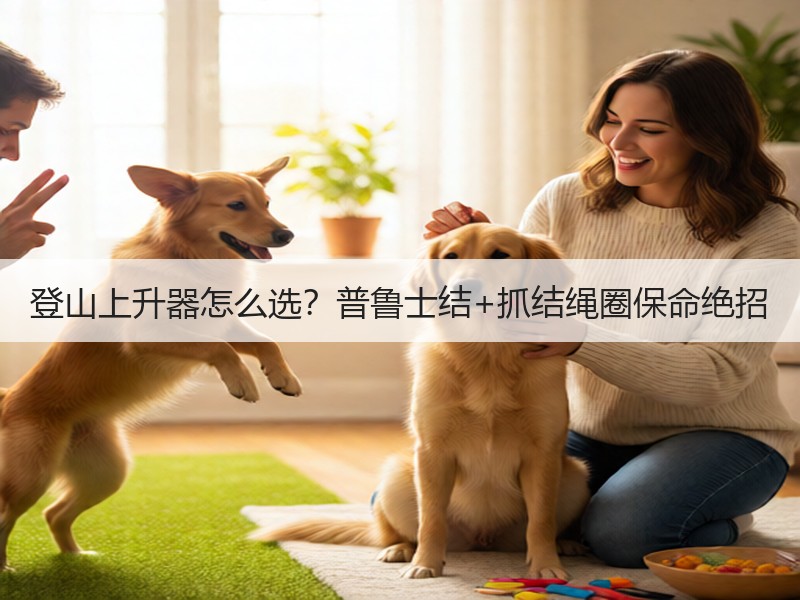 登山上升器怎么选？普鲁士结+抓结绳圈保命绝招