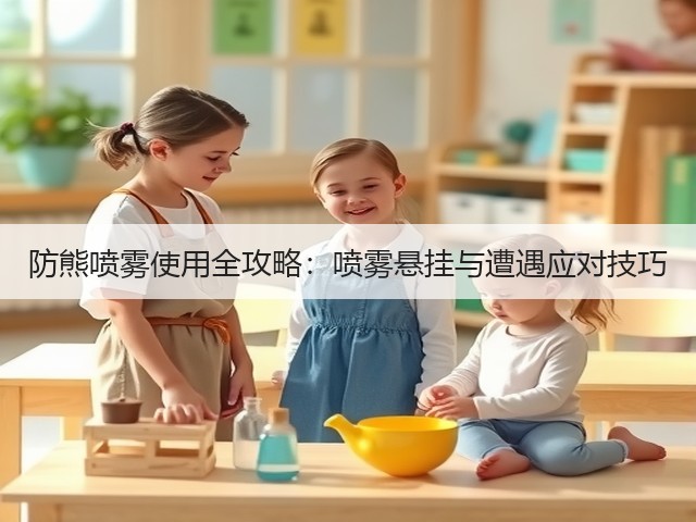 防熊喷雾使用全攻略：喷雾悬挂与遭遇应对技巧(图1)