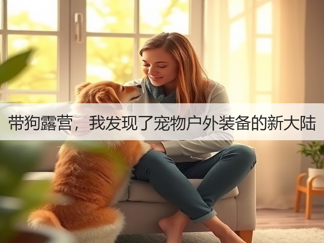 带狗露营，我发现了宠物户外装备的新大陆(图2)