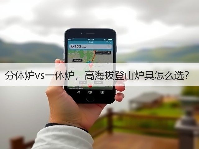 分体炉vs一体炉，高海拔登山炉具怎么选？(图1)