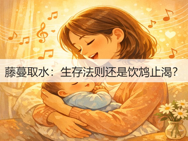 藤蔓取水：生存法则还是饮鸩止渴？(图3)