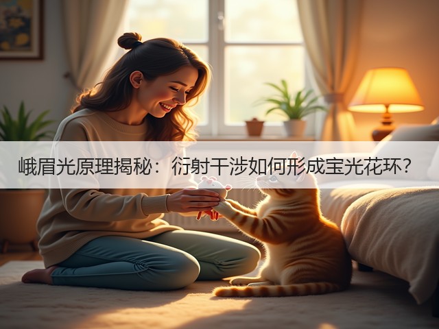 峨眉光原理揭秘：衍射干涉如何形成宝光花环？(图3)
