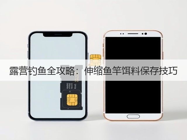 露营钓鱼全攻略：伸缩鱼竿饵料保存技巧(图1)