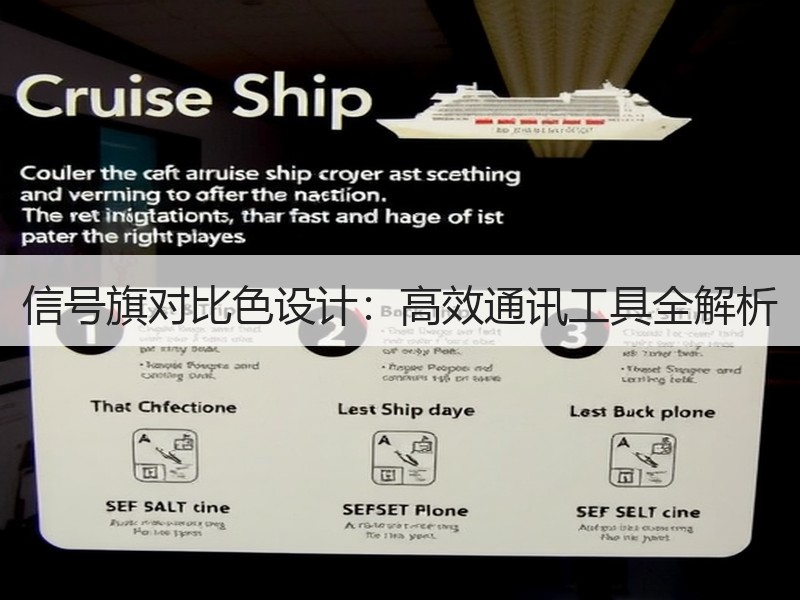 信号旗对比色设计：高效通讯工具全解析