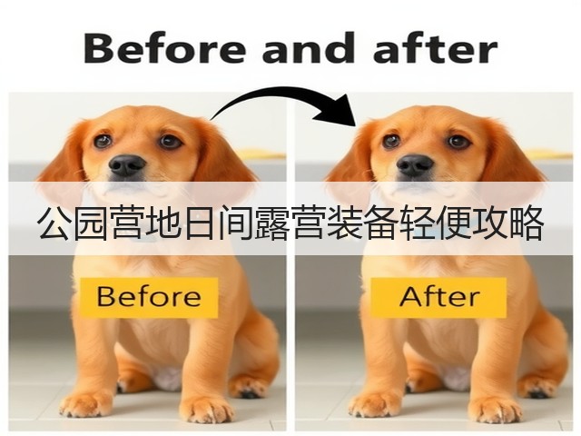 公园营地日间露营装备轻便攻略(图4)