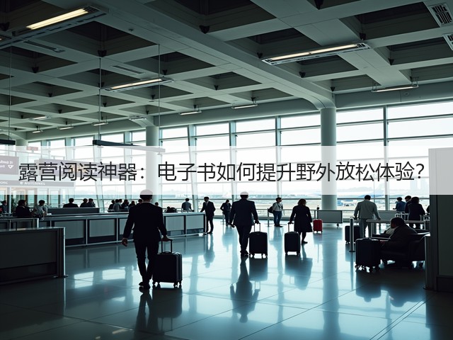 露营阅读神器：电子书如何提升野外放松体验？(图2)