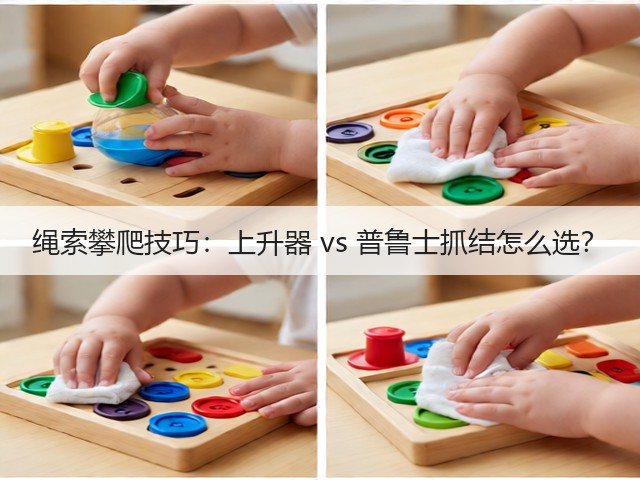 绳索攀爬技巧：上升器 vs 普鲁士抓结怎么选？(图1)